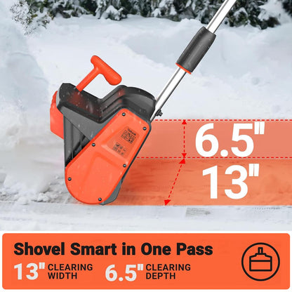 Voltask Cordless Snow Shove