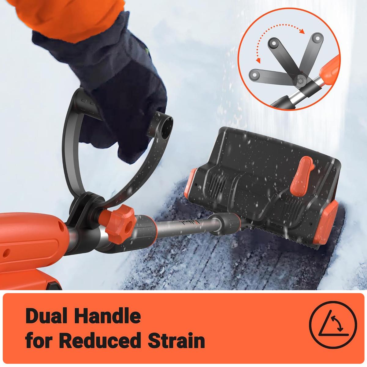 Voltask Cordless Snow Shove