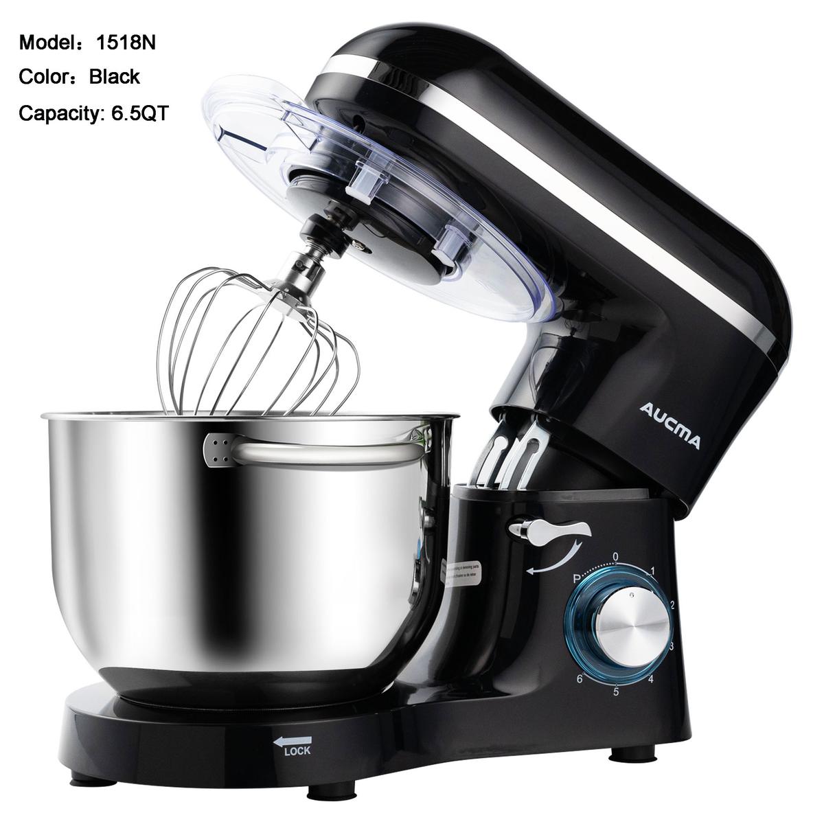 Aucma 6.5QT Stand Mixer with Upgraded Motor